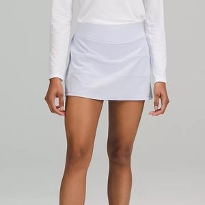 Size 10 Long - Pastel Blue - Pace Rival Mid-Rise Skirt Long